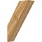 Ekena Millwork 6"W x 18"D x 26"H Traditional Rough Sawn Knee Brace, Western Red Cedar BRC06X18X26TRA00RWR - alternate 1